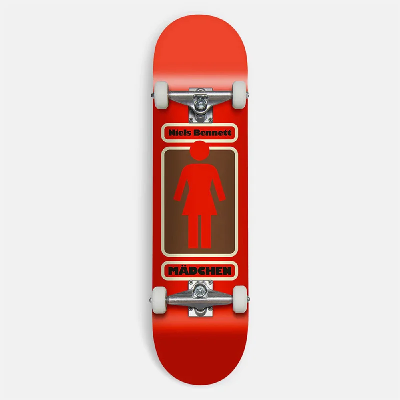 Girl Skateboards - 8.25" Niels Bennett 93 Til Complete Skateboard