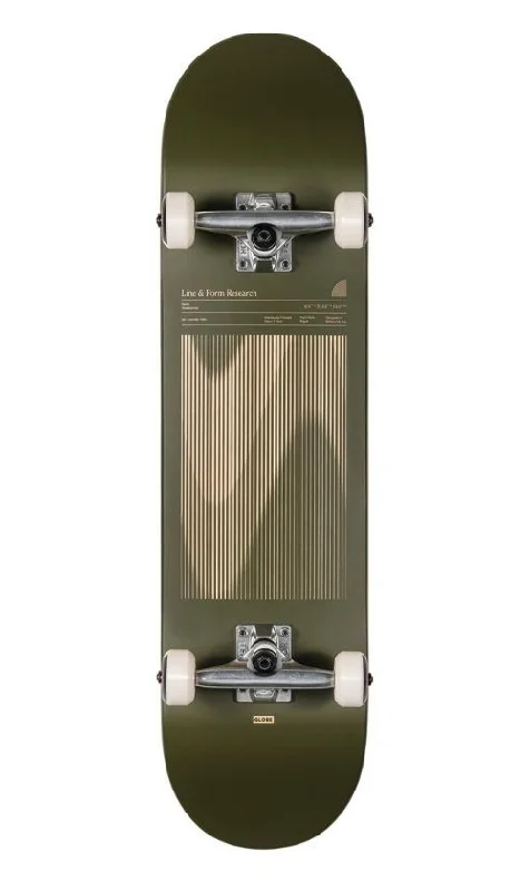 Globe G1 Lineform Olive Skateboard 8.0in