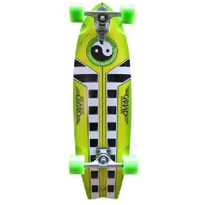 Gravity Pro Series Larry Bertlemann Lemon Lime 33" Longboard