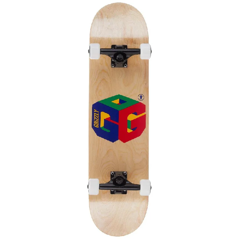 Grizzly G64 Natural 7.5" Complete Skateboard