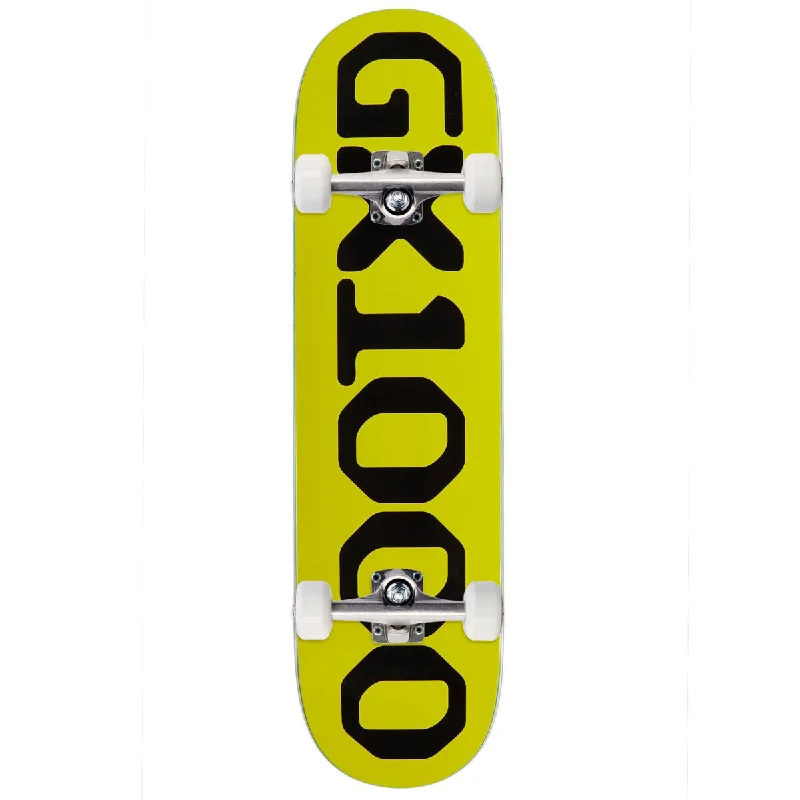 GX1000 OG Logo Skateboard Complete - Yellow - 8.375"