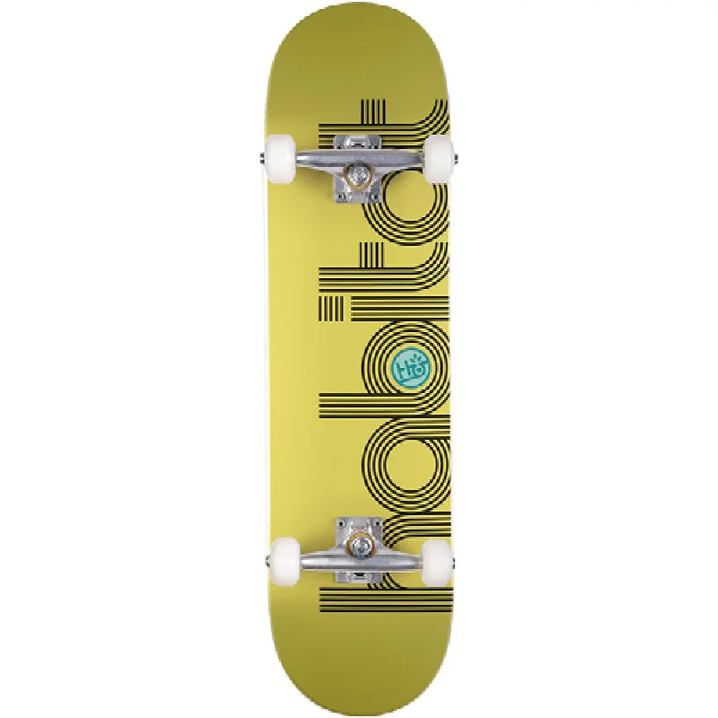 Habitat Ellipse Yellow 7.75" Complete Skateboard