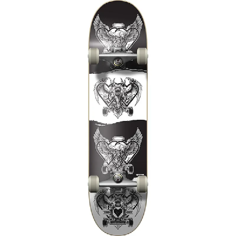 Heart Supply Bam Dark Light Black/White 8.0" Skateboard