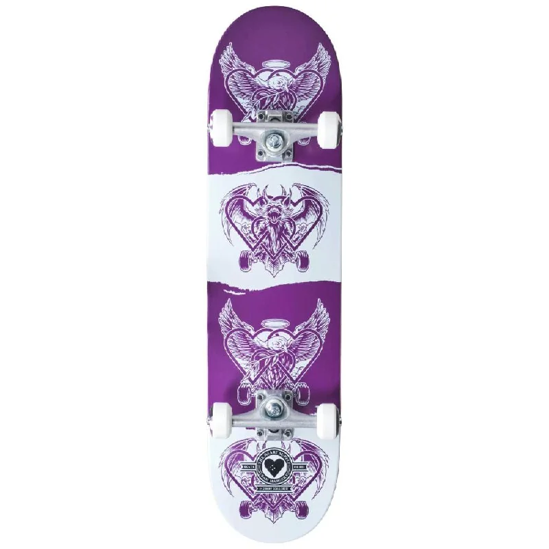 Heart Supply Bam Dark Light Purple/White 7.75" Skateboard