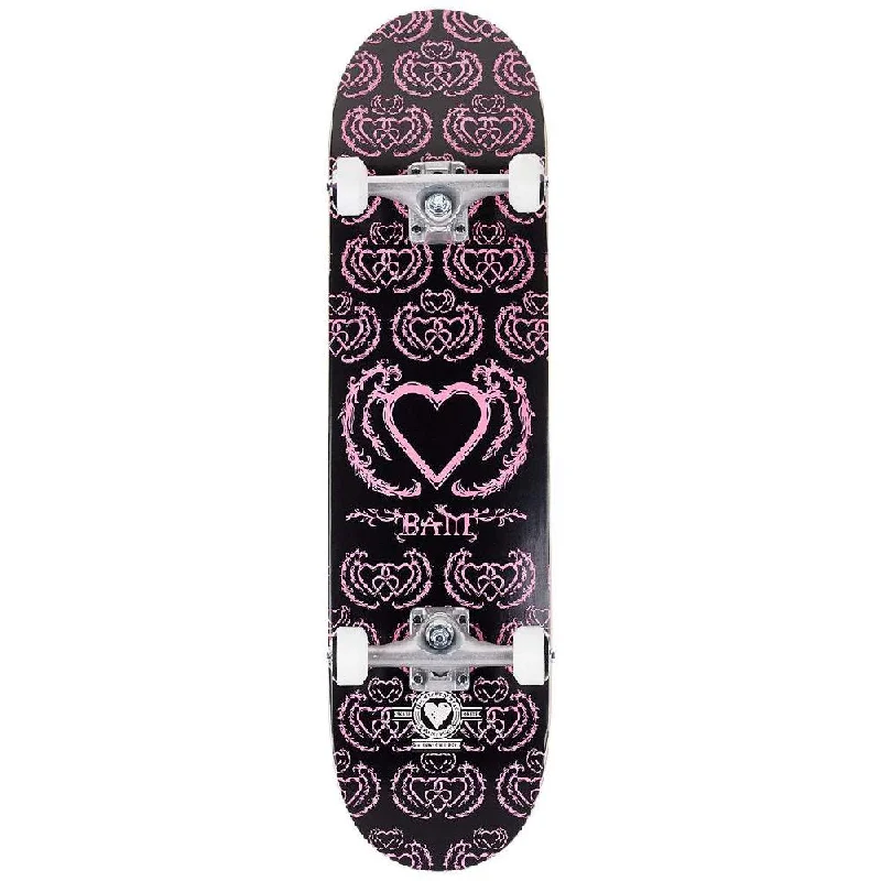 Heart Supply Bam United Black/Pink 8.0" Skateboard