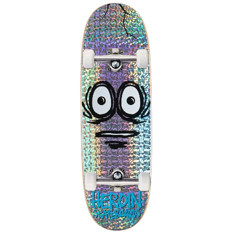 Heroin Very Big Holo Egg Skateboard Complete - 10.00"