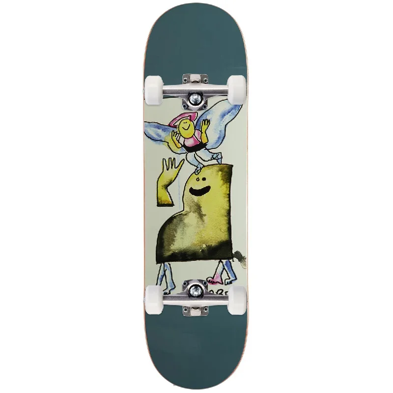 Krooked Barbee Watercolor Angel Skateboard Complete - 8.50"