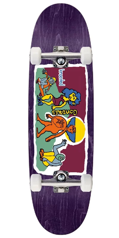 Krooked Gonz Stroll Skateboard Complete - 9.10"