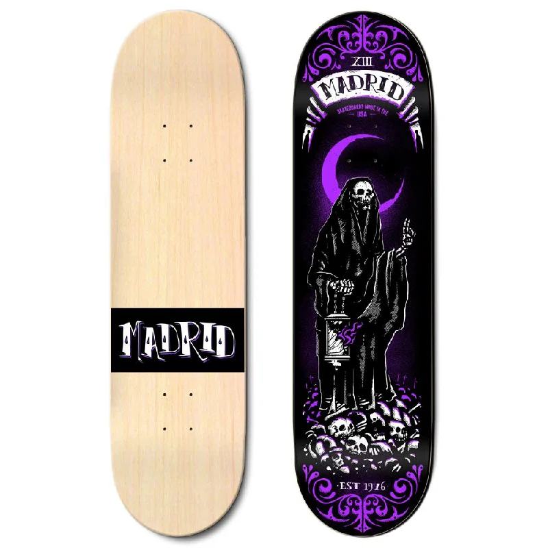 Madrid Reaper 8.25" Skateboard - Augmented Reality Tarot Card Series