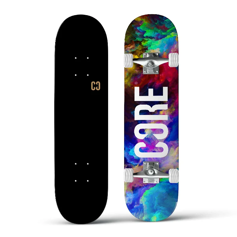 CORE Complete Skateboard C2 - Neon Galaxy 7.75