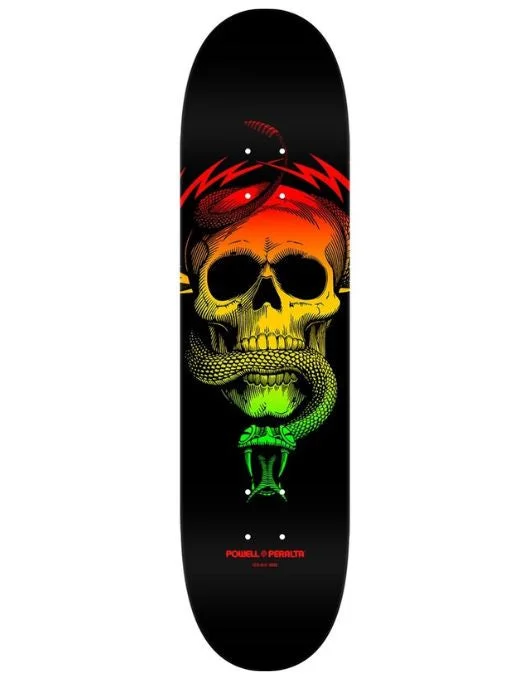 Powell Peralta Mcgill Skull & Sword Rasta Fade | 8"