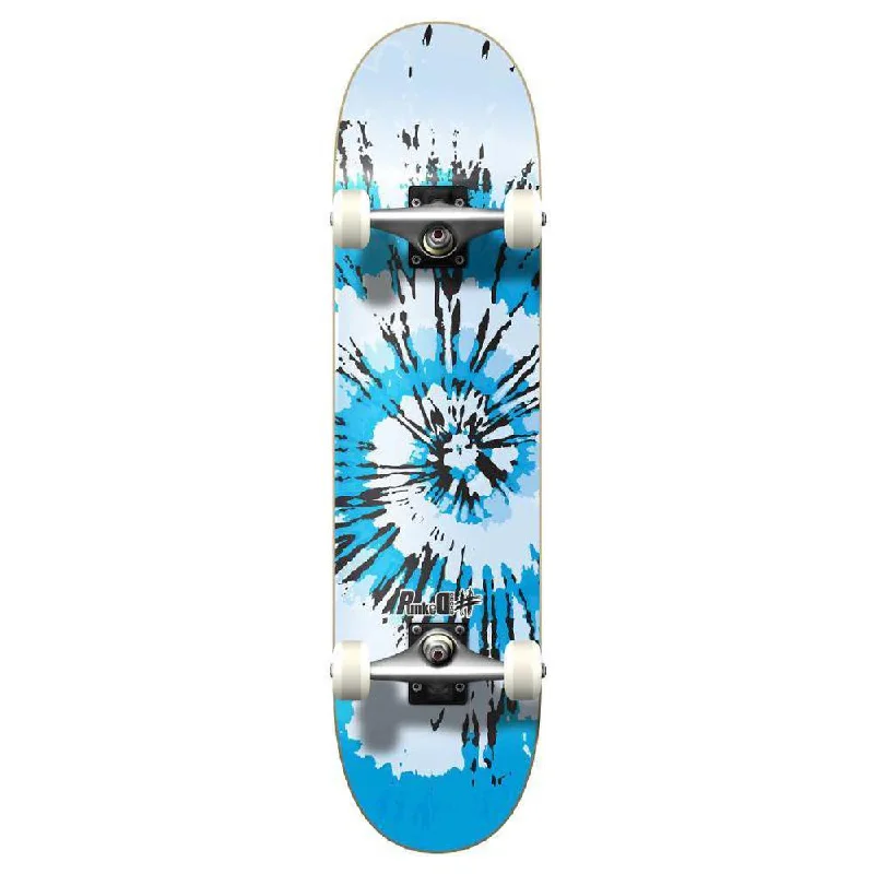 Punked Graphic Complete Skateboard - Tiedye Chill