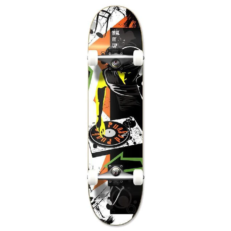 Punked Graphic Mixitup Complete Skateboard