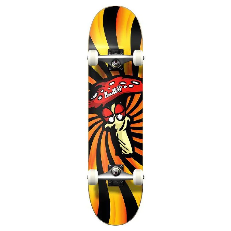 Punked Graphic Shroom Complete Skateboard