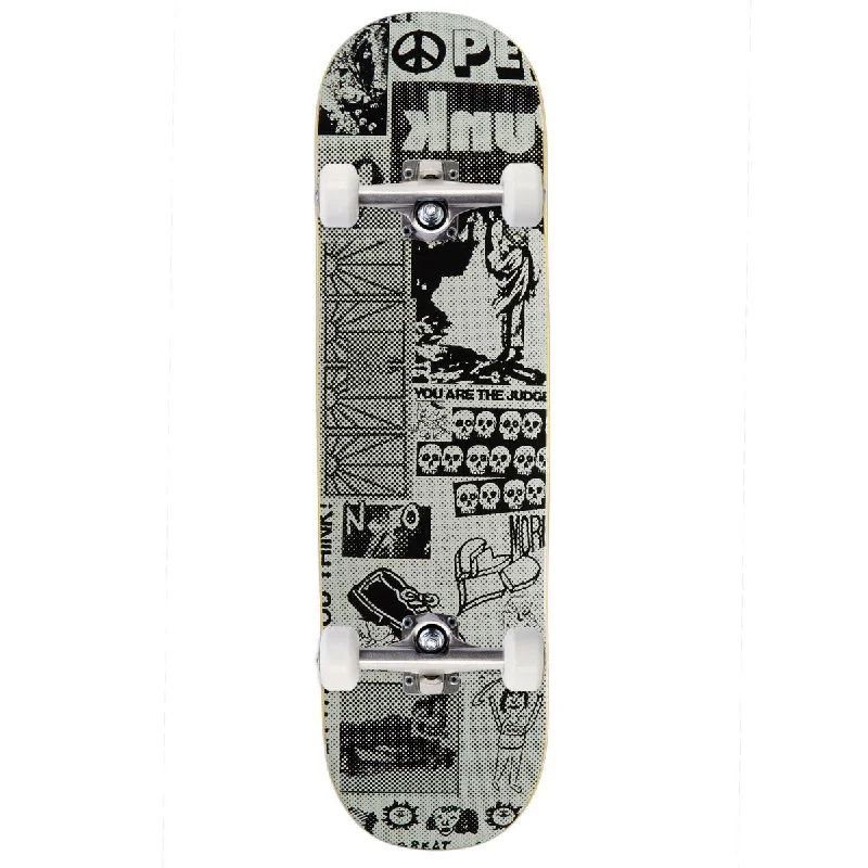 Rassvet Collage Skateboard Complete - Light Grey - 8.60"