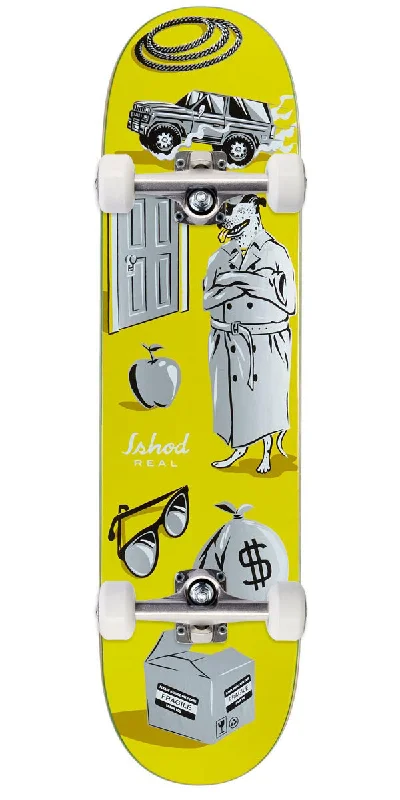 Real Ishod Revealing Skateboard Complete - Yellow - 8.06"