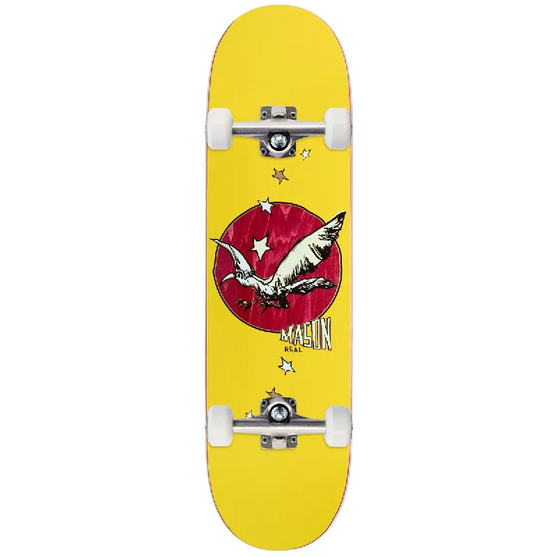 Real Mason Gonz Art Redux Skateboard Complete - Yellow - 8.50"