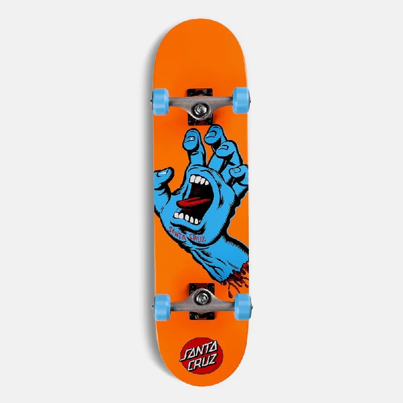 Santa Cruz - 7.8" Screaming Hand Complete Skateboard - Orange