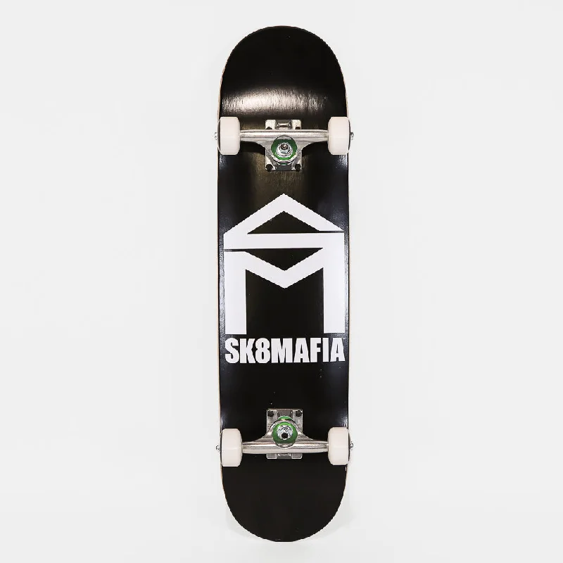 Sk8 Mafia - 7.75" House Logo Complete Skateboard - Black