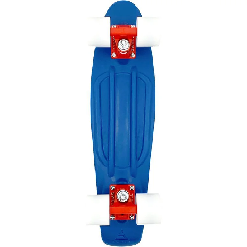 Swell 22" Complete Oceans Blue White Mini Skateboard