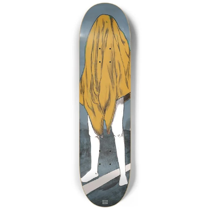 The Ghost Yellow Custom 8.25" Skateboard or Wall Art