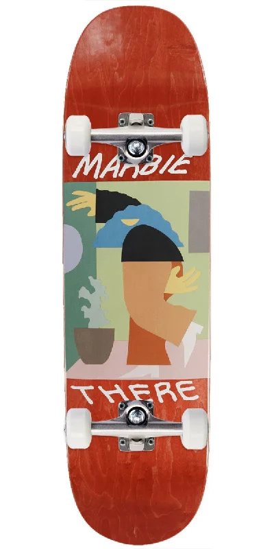 There Marbie Trying To Be Cool Skateboard Complete - Red - 8.50"