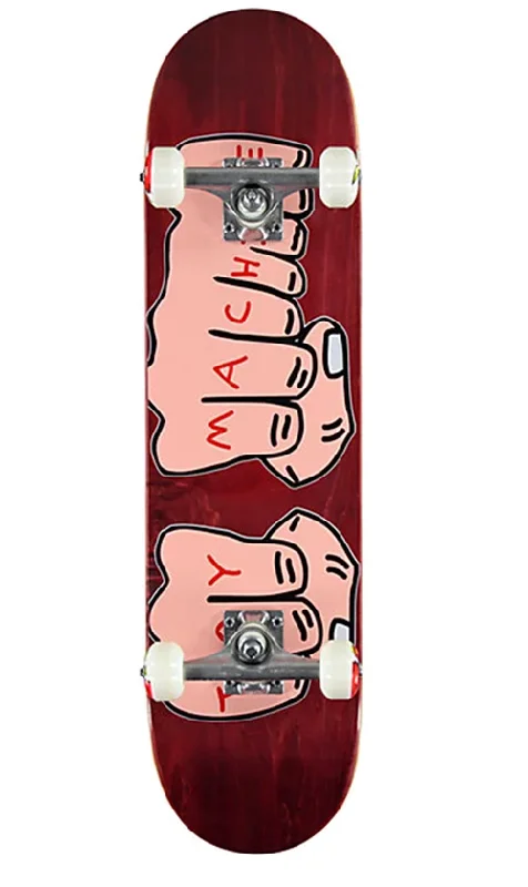 Toy Machine Fists Woodgrain Skateboard 7.375in