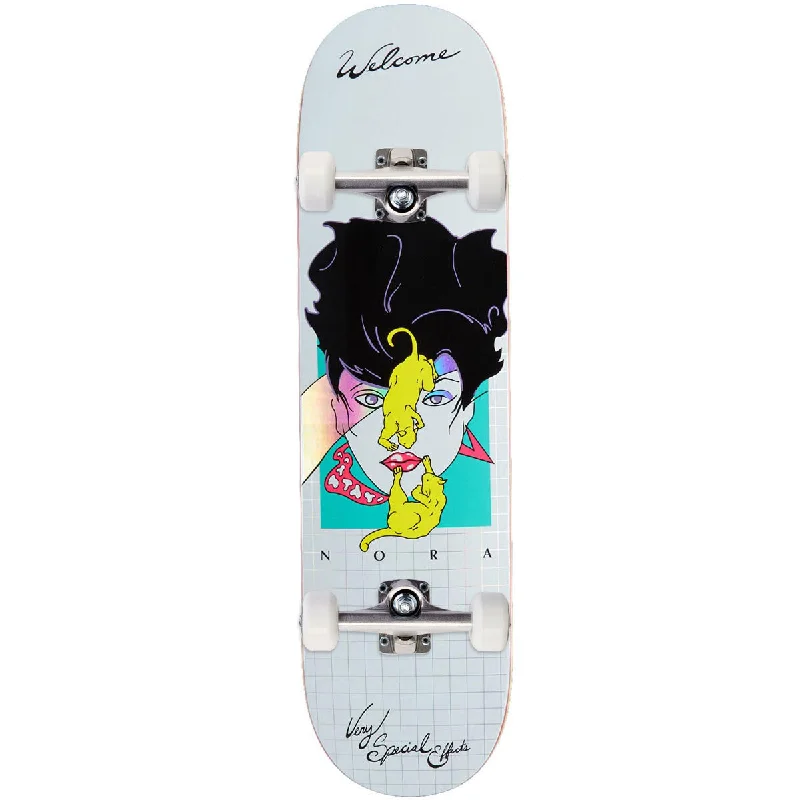 Welcome Special Effects On A Popsicle Skateboard Complete - White/Prism Foil - 8.25"