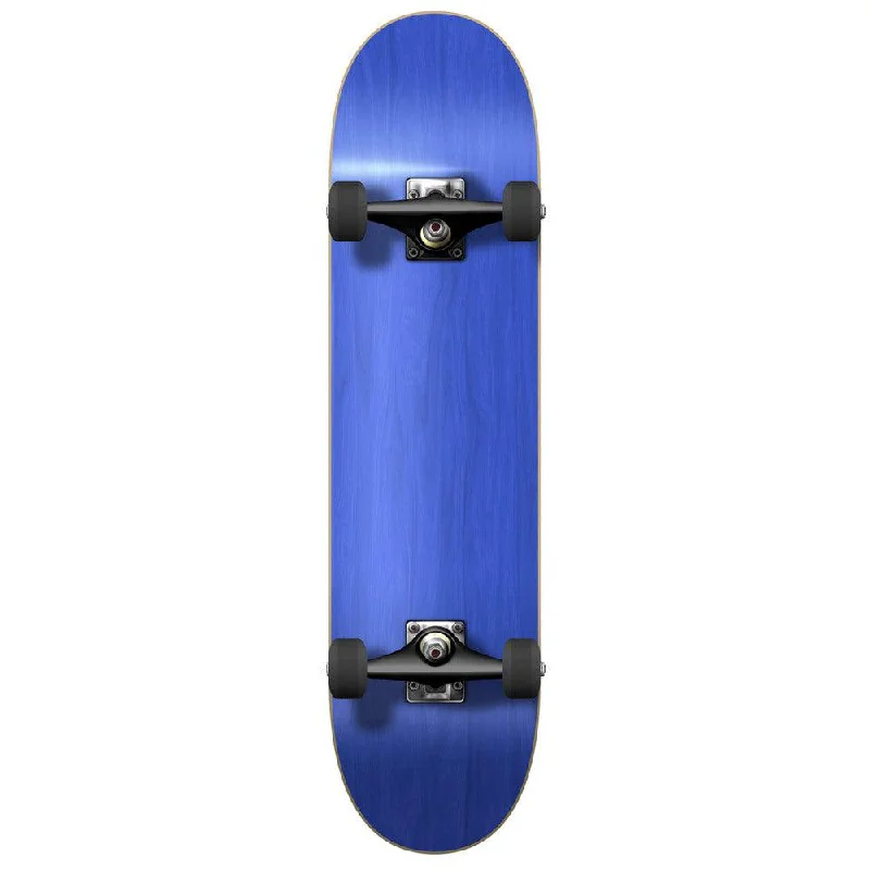 Yocaher Blank Complete 7.75" Skateboard - Stained Blue