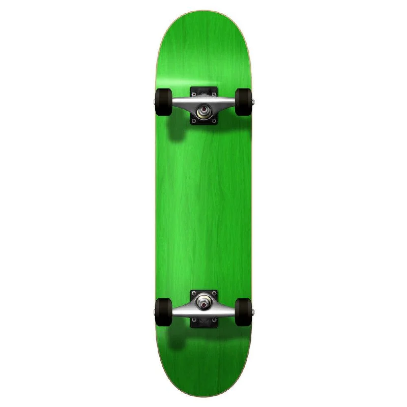 Yocaher Blank Complete 7.75" Skateboard - Stained Green