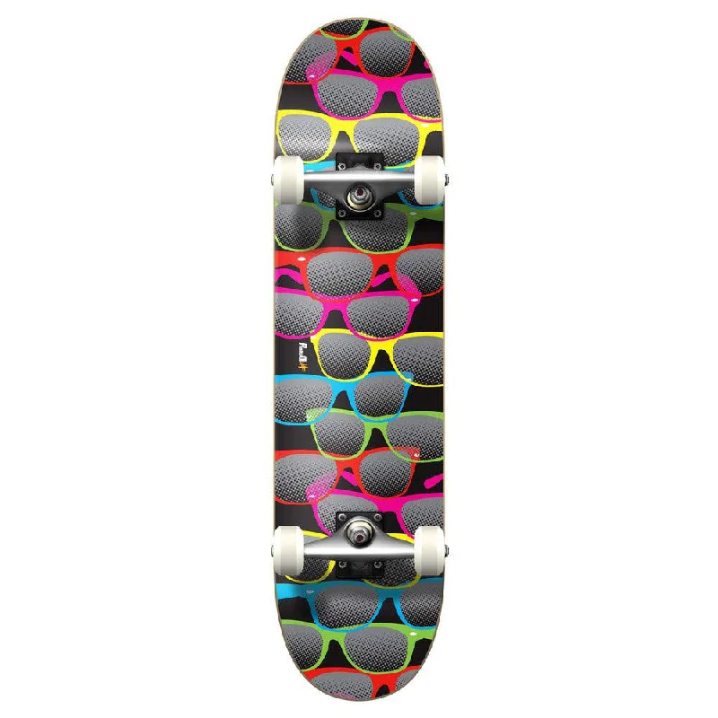 Yocaher Graphic Complete 7.75" Skateboard - Shades Black