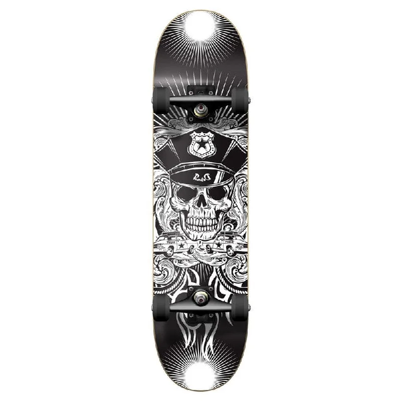 Yocaher Graphic Complete 7.75" Skateboard - Skull Cop