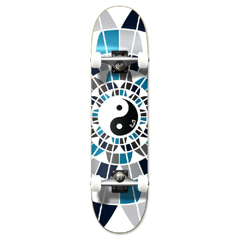 Yocaher Graphic Complete 7.75" Skateboard - Ying Yang