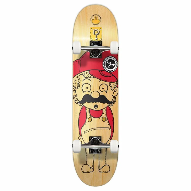 Yocaher Stache 7.75" Skateboard - Retro Series